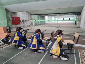 Training camp for the World Cup in shooting